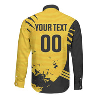Custom Colombo Cricket Kaps Long Sleeve Button Shirt Go Champions