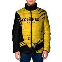 Custom Colombo Cricket Kaps Padded Jacket Go Champions