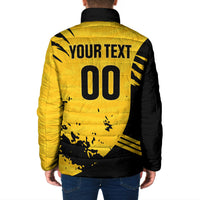 Custom Colombo Cricket Kaps Padded Jacket Go Champions