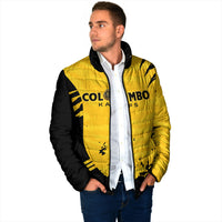 Custom Colombo Cricket Kaps Padded Jacket Go Champions