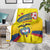 Colombia 2024 Football Champions Blanket Todos Somos Colombia