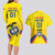 Colombia 2024 Football Champions Couples Matching Long Sleeve Bodycon Dress and Hawaiian Shirt Todos Somos Colombia - Wonder Print Shop