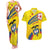 Colombia 2024 Football Champions Couples Matching Tank Maxi Dress and Hawaiian Shirt Todos Somos Colombia - Wonder Print Shop