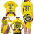 Colombia 2024 Football Champions Family Matching Long Sleeve Bodycon Dress and Hawaiian Shirt Todos Somos Colombia - Wonder Print Shop