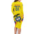 Colombia 2024 Football Champions Family Matching Long Sleeve Bodycon Dress and Hawaiian Shirt Todos Somos Colombia - Wonder Print Shop