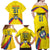 Colombia 2024 Football Champions Family Matching Off Shoulder Maxi Dress and Hawaiian Shirt Todos Somos Colombia - Wonder Print Shop