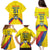 Colombia 2024 Football Champions Family Matching Puletasi and Hawaiian Shirt Todos Somos Colombia - Wonder Print Shop