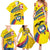 Colombia 2024 Football Champions Family Matching Summer Maxi Dress and Hawaiian Shirt Todos Somos Colombia - Wonder Print Shop