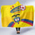 Colombia 2024 Football Champions Hooded Blanket Todos Somos Colombia