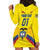 Colombia 2024 Football Champions Hoodie Dress Todos Somos Colombia - Wonder Print Shop