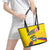 Colombia 2024 Football Champions Leather Tote Bag Todos Somos Colombia - Wonder Print Shop