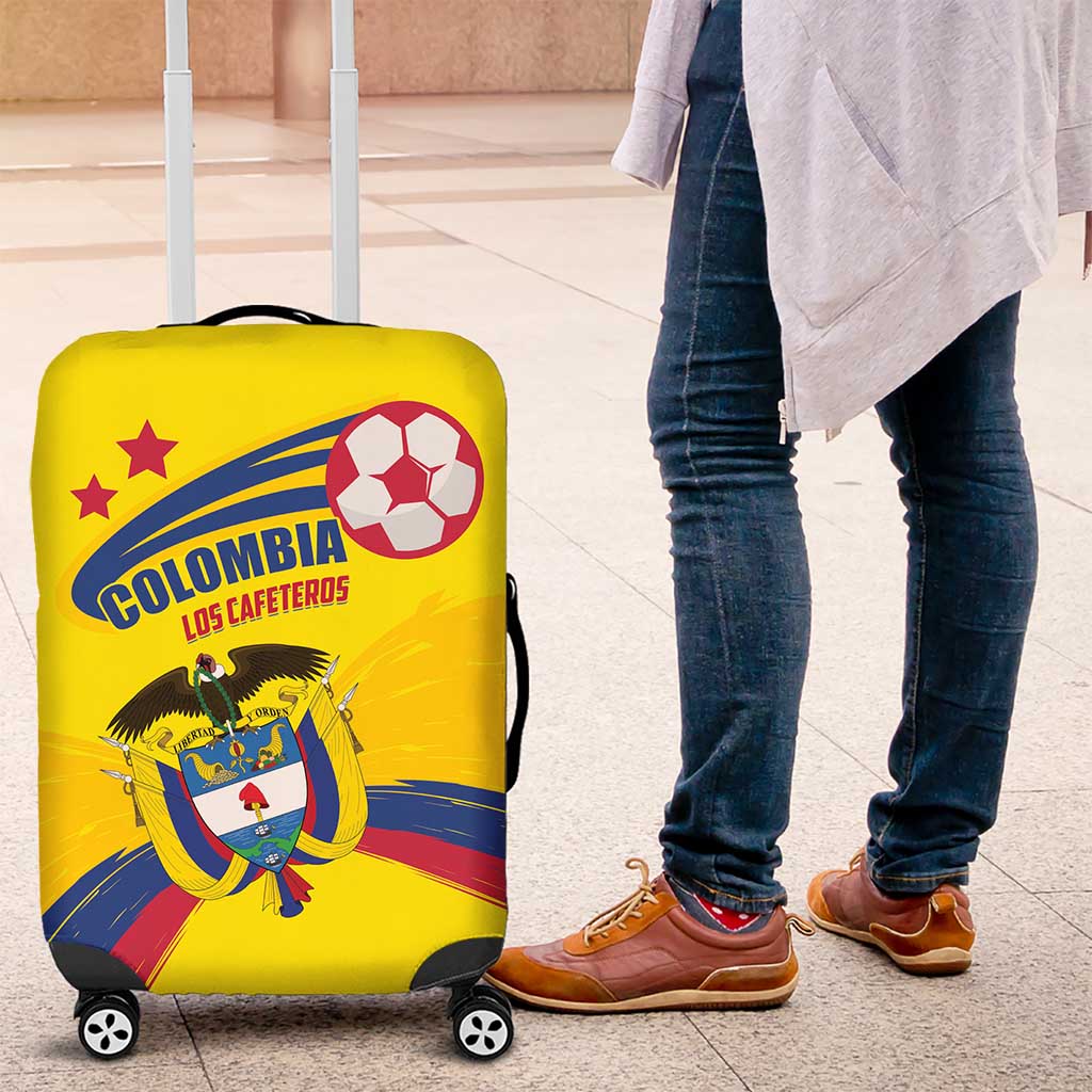 Colombia 2024 Football Champions Luggage Cover Todos Somos Colombia - Wonder Print Shop