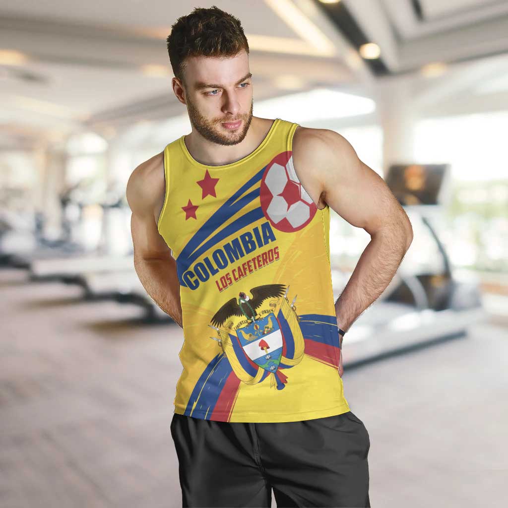 Colombia 2024 Football Champions Men Tank Top Todos Somos Colombia - Wonder Print Shop