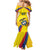 Colombia 2024 Football Champions Mermaid Dress Todos Somos Colombia - Wonder Print Shop