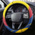 Colombia 2024 Football Champions Steering Wheel Cover Todos Somos Colombia - Wonder Print Shop