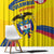 Colombia 2024 Football Champions Window Curtain Todos Somos Colombia - Wonder Print Shop