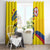 Colombia 2024 Football Champions Window Curtain Todos Somos Colombia - Wonder Print Shop