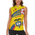 Colombia 2024 Football Champions Women Sleeveless Polo Shirt Todos Somos Colombia - Wonder Print Shop