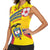 Colombia 2024 Football Champions Women Sleeveless Polo Shirt Todos Somos Colombia - Wonder Print Shop