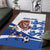 England 2024 Football Area Rug Three Lions Go Champions - Wonder Print Shop