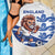 England 2024 Football Beach Blanket Three Lions Go Champions - Wonder Print Shop