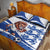 England 2024 Football Quilt Bed Set Three Lions Go Champions