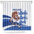 England 2024 Football Shower Curtain Three Lions Go Champions