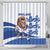 England 2024 Football Shower Curtain Three Lions Go Champions