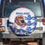 England 2024 Football Spare Tire Cover Three Lions Go Champions