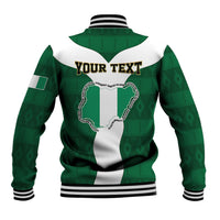 Personalised Nigeria Baseball Jacket Naija In My Heart