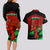 Wales Rugby Couples Matching Long Sleeve Bodycon Dress and Hawaiian Shirt Cymru Come On 2023 World Cup - Wonder Print Shop