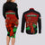 Wales Rugby Couples Matching Long Sleeve Bodycon Dress and Long Sleeve Button Shirts Cymru Come On 2023 World Cup - Wonder Print Shop