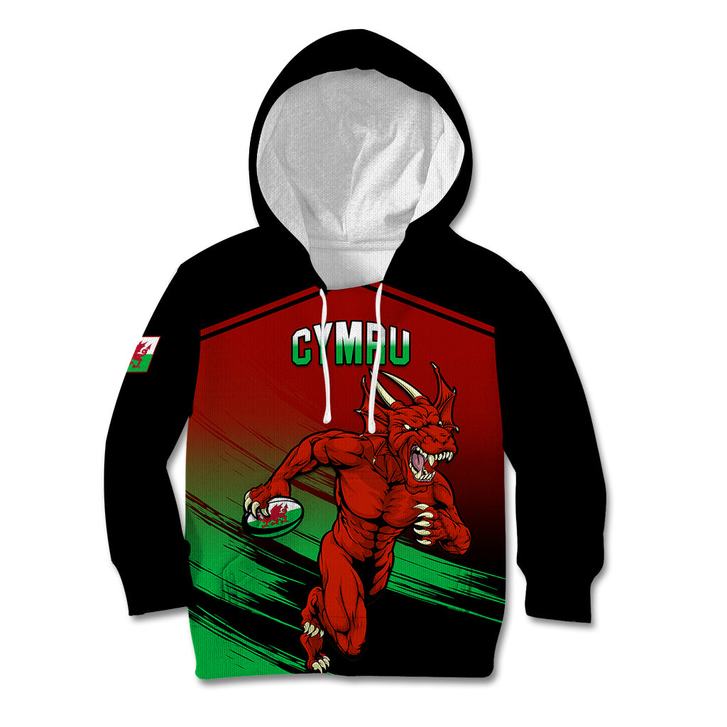 Wales Rugby Kid Hoodie Cymru Come On 2023 World Cup - Wonder Print Shop