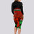 Wales Rugby Long Sleeve Bodycon Dress Cymru Come On 2023 World Cup - Wonder Print Shop