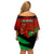 Wales Rugby Off Shoulder Short Dress Cymru Come On 2023 World Cup - Wonder Print Shop