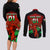 Custom Wales Rugby Couples Matching Long Sleeve Bodycon Dress and Long Sleeve Button Shirts Cymru Come On 2023 World Cup - Wonder Print Shop