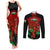 Custom Wales Rugby Couples Matching Tank Maxi Dress and Long Sleeve Button Shirts Cymru Come On 2023 World Cup - Wonder Print Shop