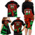 Custom Wales Rugby Family Matching Long Sleeve Bodycon Dress and Hawaiian Shirt Cymru Come On 2023 World Cup - Wonder Print Shop