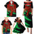 Custom Wales Rugby Family Matching Puletasi Dress and Hawaiian Shirt Cymru Come On 2023 World Cup - Wonder Print Shop