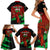 Custom Wales Rugby Family Matching Short Sleeve Bodycon Dress and Hawaiian Shirt Cymru Come On 2023 World Cup - Wonder Print Shop