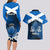 Scotland Rugby Couples Matching Long Sleeve Bodycon Dress and Hawaiian Shirt Thistle Go 2023 World Cup - Wonder Print Shop