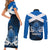 Scotland Rugby Couples Matching Short Sleeve Bodycon Dress and Long Sleeve Button Shirts Thistle Go 2023 World Cup - Wonder Print Shop