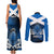 Scotland Rugby Couples Matching Tank Maxi Dress and Long Sleeve Button Shirts Thistle Go 2023 World Cup - Wonder Print Shop