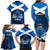 Scotland Rugby Family Matching Long Sleeve Bodycon Dress and Hawaiian Shirt Thistle Go 2023 World Cup - Wonder Print Shop