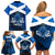 Scotland Rugby Family Matching Off Shoulder Short Dress and Hawaiian Shirt Thistle Go 2023 World Cup - Wonder Print Shop