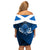 Scotland Rugby Family Matching Off Shoulder Short Dress and Hawaiian Shirt Thistle Go 2023 World Cup - Wonder Print Shop