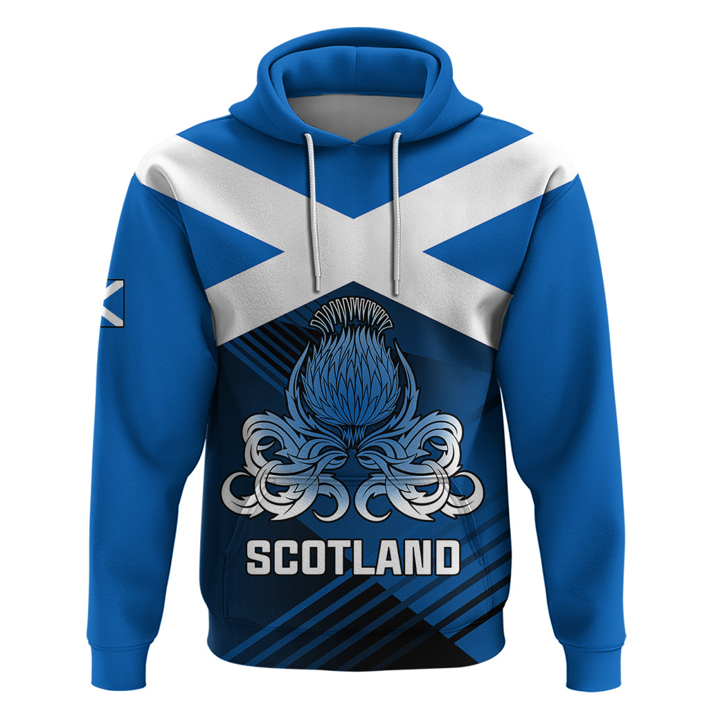 Scotland Rugby Hoodie Thistle Go 2023 World Cup - Wonder Print Shop