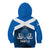 Scotland Rugby Kid Hoodie Thistle Go 2023 World Cup - Wonder Print Shop