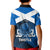 Scotland Rugby Kid Polo Shirt Thistle Go 2023 World Cup - Wonder Print Shop