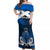 Scotland Rugby Off Shoulder Maxi Dress Thistle Go 2023 World Cup - Wonder Print Shop